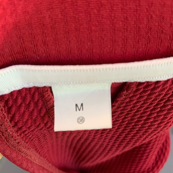 Zaful Raspberry Colored Bathing Suit Top - Picture 4 of 4